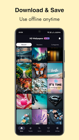 Wallpapers 4K & Live Changer screenshot 8